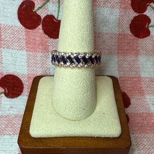 Sapphire and Gold Women's Ring